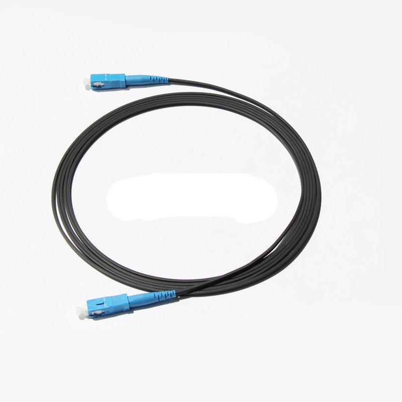 10/20/50/100/200m Fiber Optic Drop Cable Outdoor SC FTTH Patch Cable, 